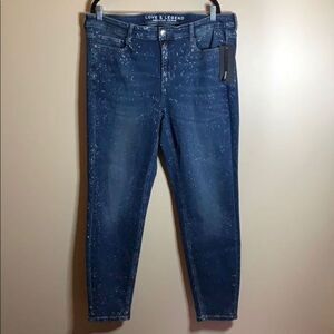 Love & Legend Blue Skinny Jeans NWT